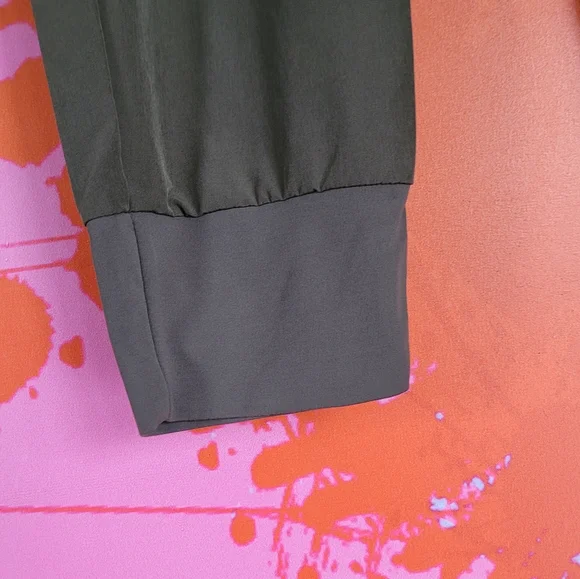 Patagonia Happy Hike Studio Pants. Women's. Olive Green. Size M. - Picture 5 of 10